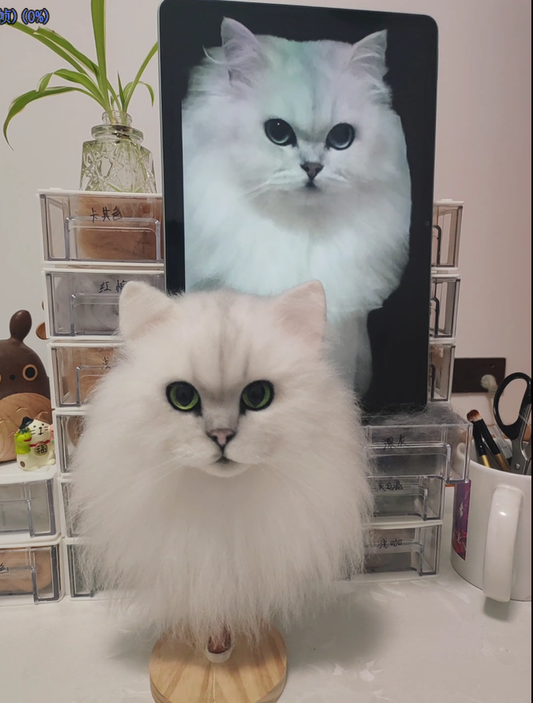 Handmade customize cat: (long-hair 1~2color) Making.